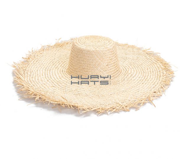 Palm straw hat body-No.B6400003