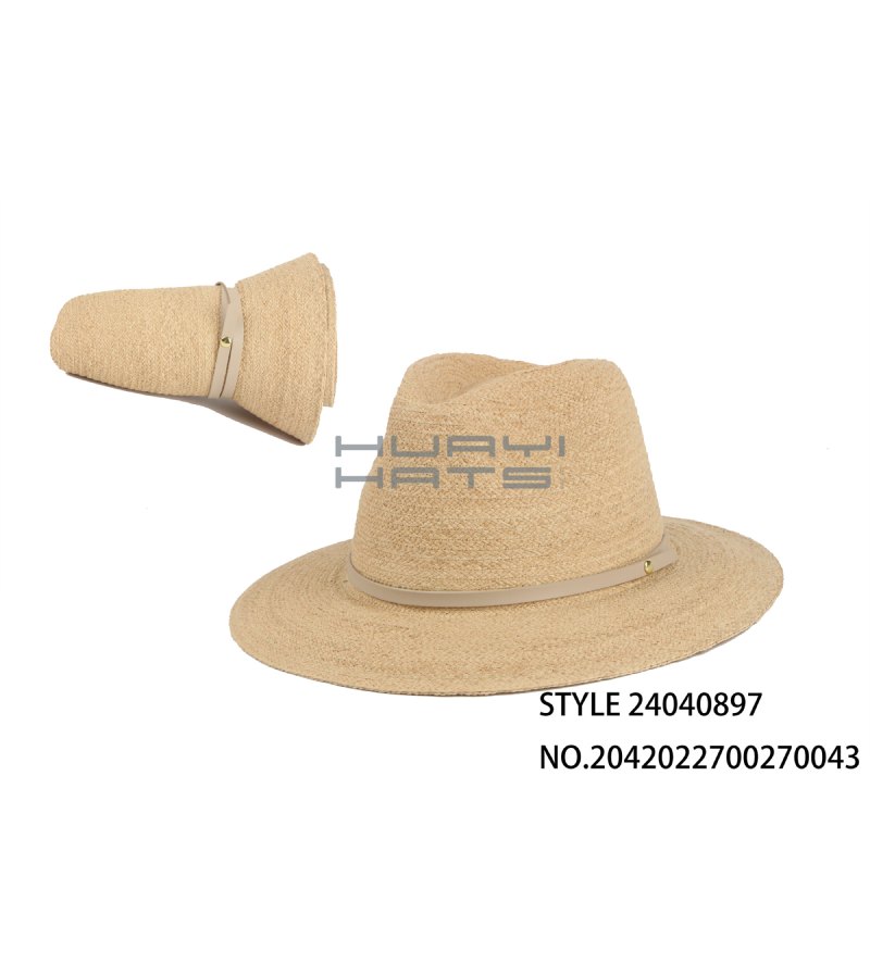 Custom Foldable Straw Hats
