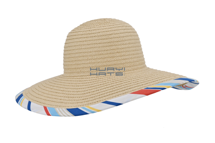 Custom Straw Floppy Hat