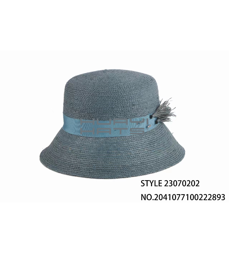 Fashion summer Straw Bucket Hat Womens sun hats Customizable colors