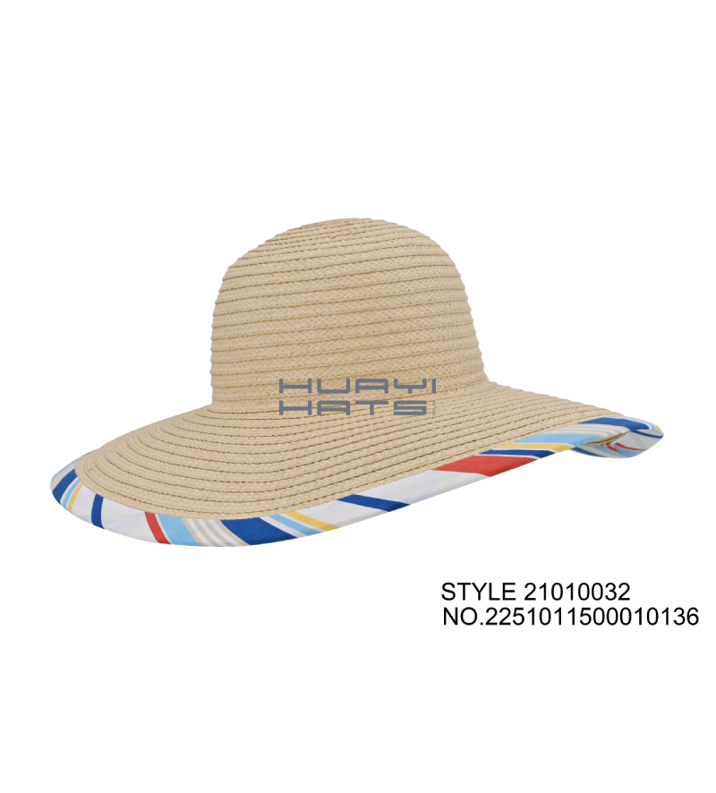 Womens Oversized Wide Brim Floppy Straw Hat Oversized Khaki Raffia Braid Beach Hat