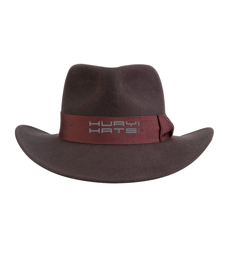 Mens Wool Felt Australian Outback Hat This Hat Have Pinchfront Crowns And Wide Brims