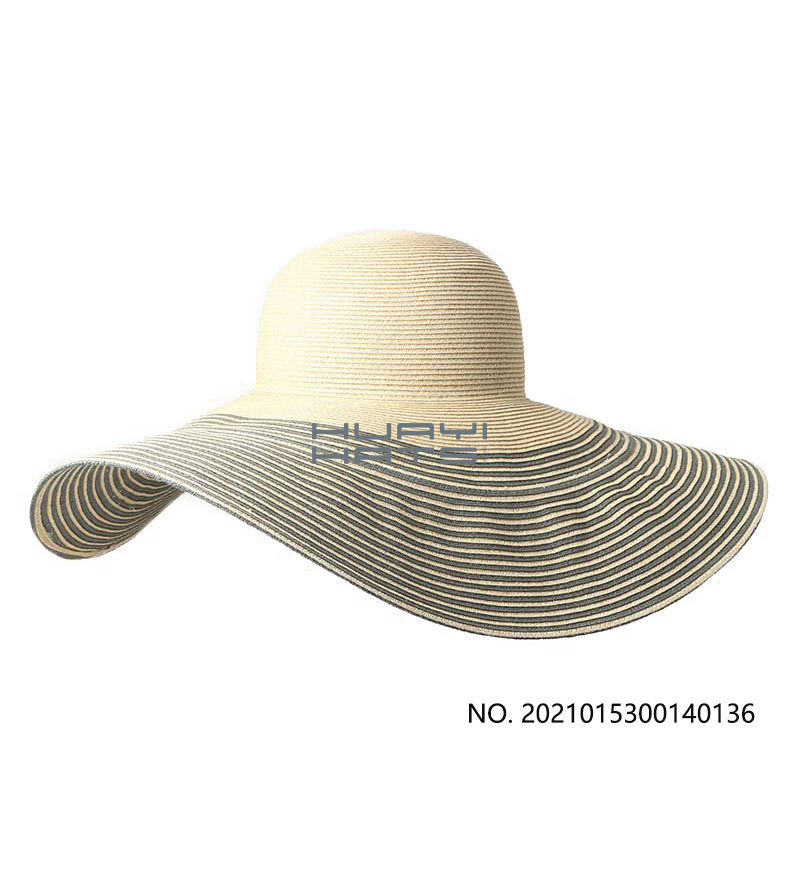 Oversized Wide Brim Womens Straw Sun Hat Packable Floppy Summer Hat