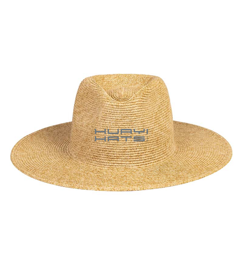 Womens & Mens Wide Brim Beach Summer Sun Hat Uing Toyo Paper Straw Material Made