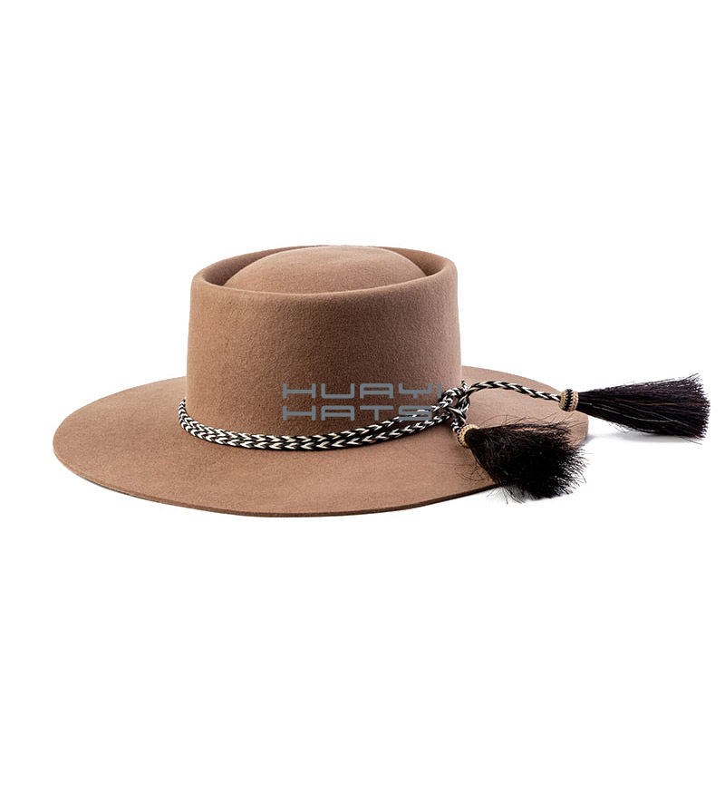 Custom Braided Horse Hair Hat Band Tassels For Cowboy Hats & Fedora